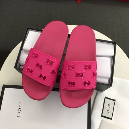 Gucci Hollow Logo slippers