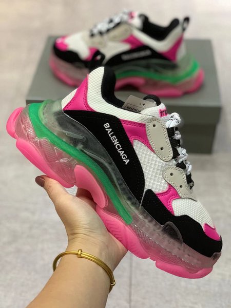 Balenciaga air cushion platform sneakers