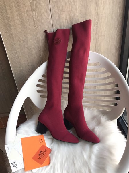 Hermes The brand s first socks and boots heel height: 6cm