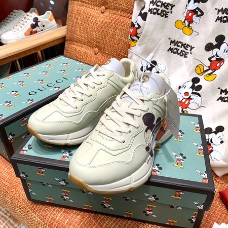 Gucci Disney series Mickey Mouse casual sneakers