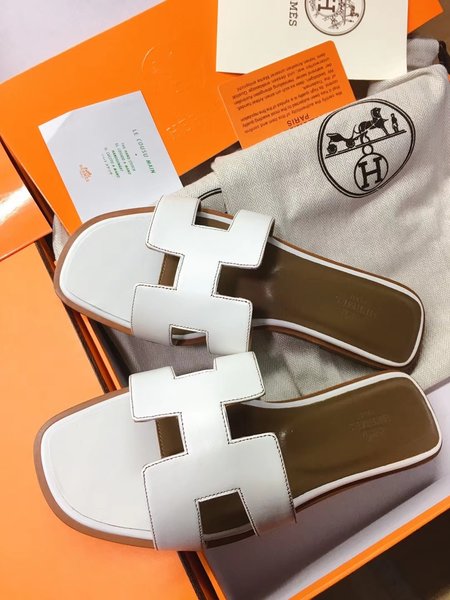 Hermes H series classic slippers