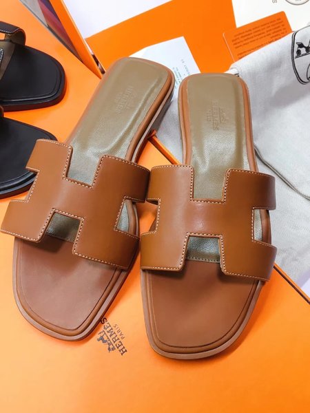 Hermes H series classic slippers