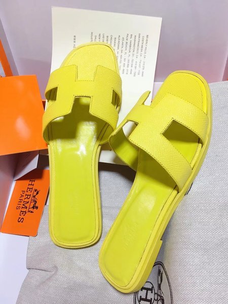 Hermes H series classic slippers