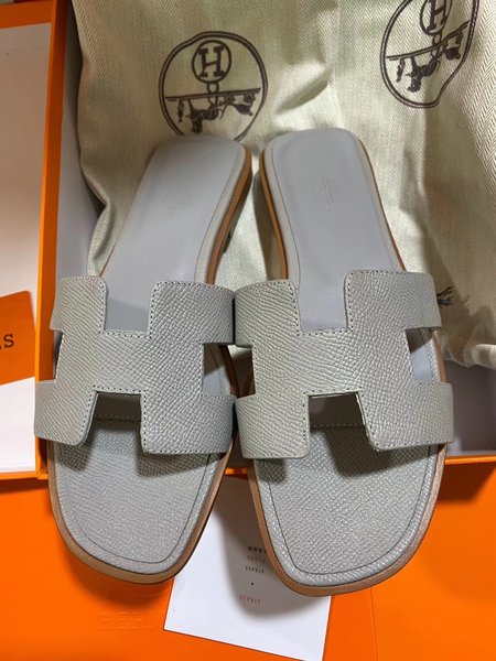 Hermes H series classic slippers