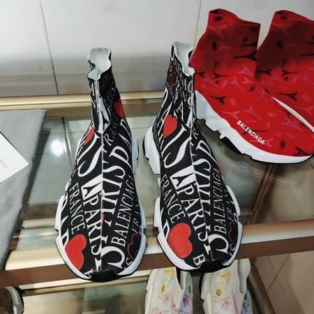 Balenciaga Print series socks boots