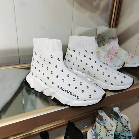 Balenciaga Print series socks boots