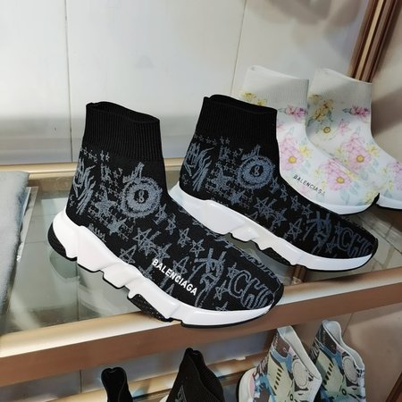 Balenciaga Print series socks boots