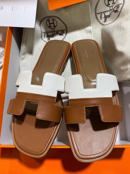 Hermes H series classic slippers