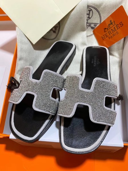 Hermes H series classic slippers