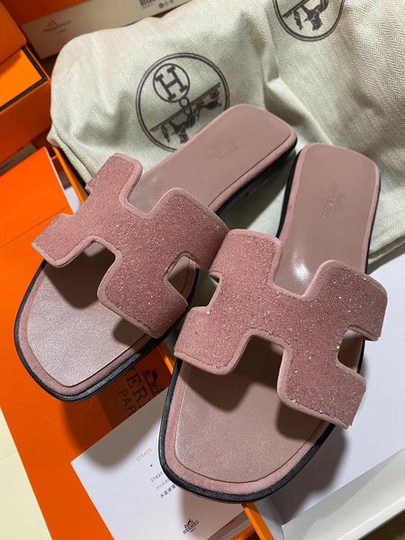 Hermes H series classic slippers