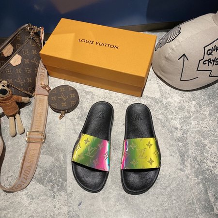 Louis Vuitton Monogram Slippers