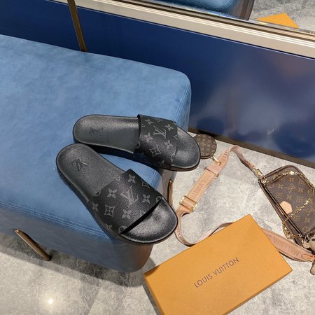 Louis Vuitton Monogram Slippers