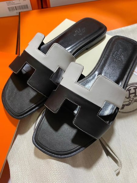 Hermes H series classic slippers