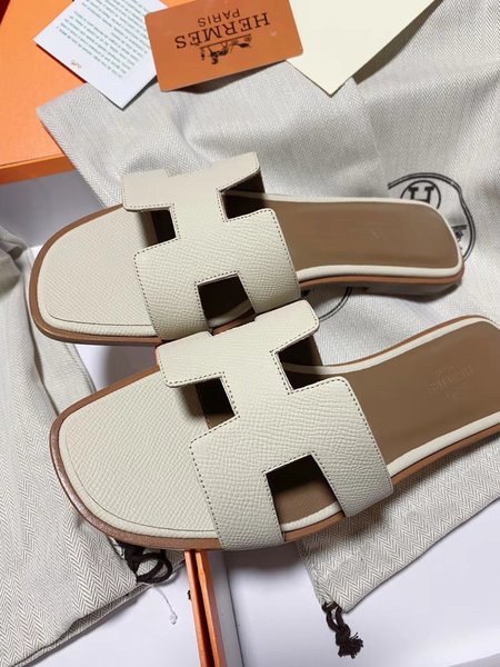 Hermes H series classic slippers