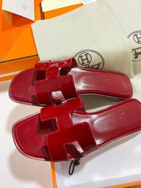 Hermes H series classic slippers