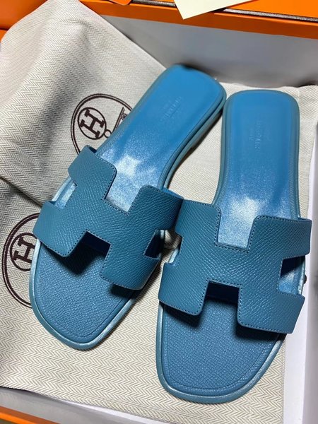 Hermes H series classic slippers