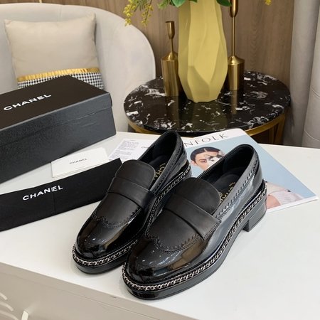 Chanel British style heavy industry Oxford shoes