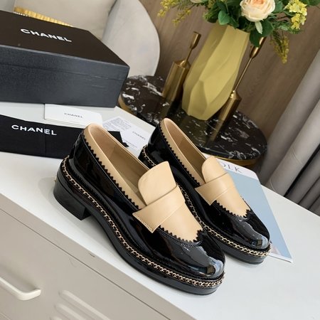 Chanel British style heavy industry Oxford shoes