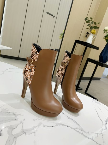 Louis Vuitton Monogram Boots heel height: 11.5cm