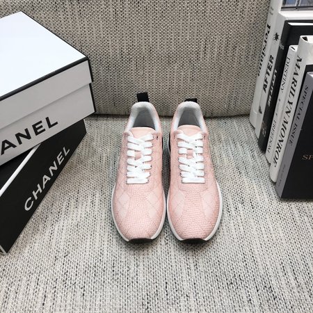 Chanel Embroidered sneakers