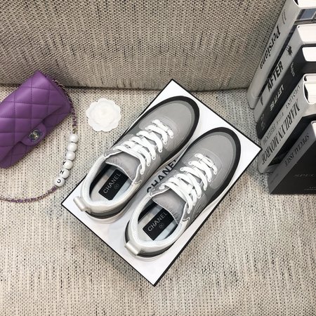 Chanel Embroidered sneakers