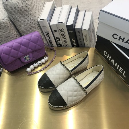 Chanel CC Buckle Espadrilles