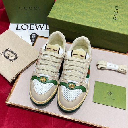 Gucci GG sneakers canvas material