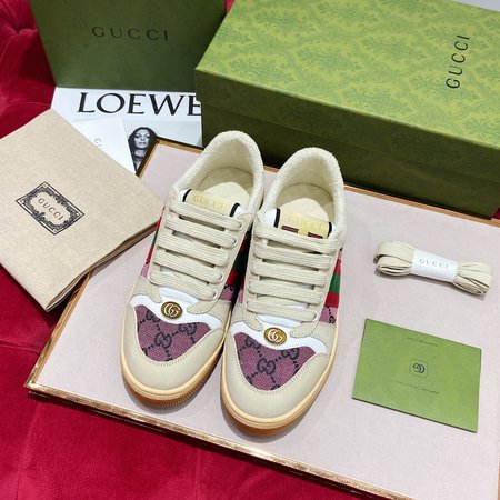 Gucci GG sneakers canvas material