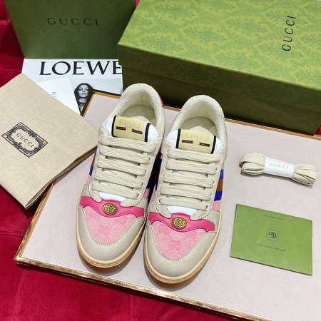 Gucci GG sneakers canvas material