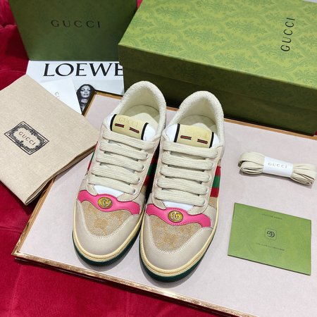 Gucci GG sneakers canvas material