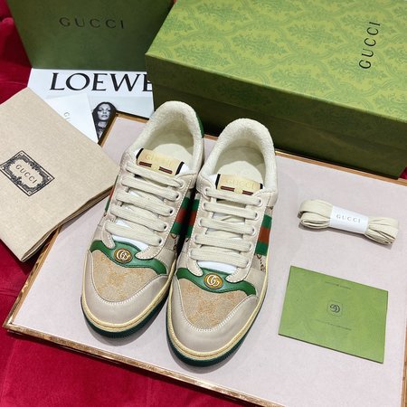 Gucci GG sneakers canvas material