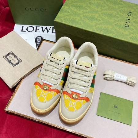 Gucci GG sneakers canvas material