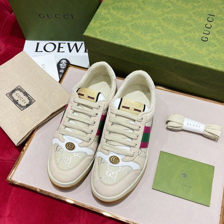 Gucci GG sneakers canvas material