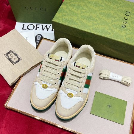 Gucci GG sneakers canvas material