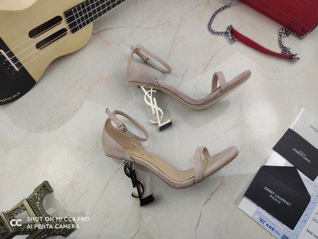 YSL YSL Logo high heel sandals