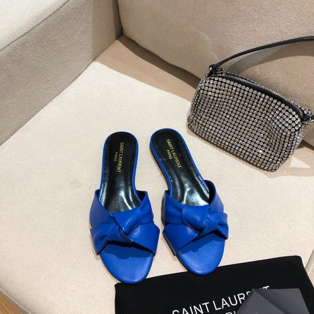 Saint Laurent flat strappy sandals