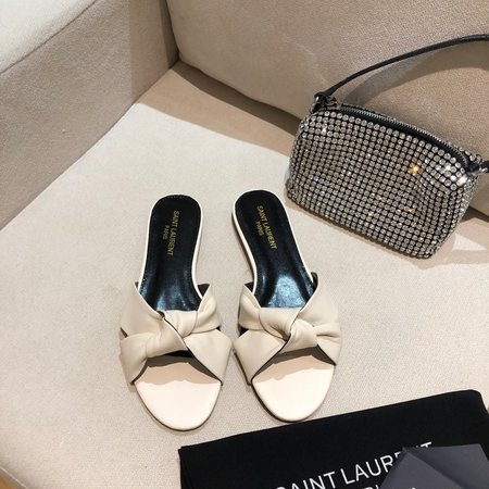 Saint Laurent flat strappy sandals