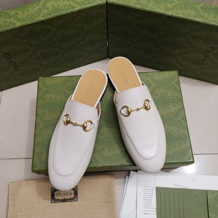 Gucci Horsebit leather slippers