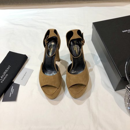 Saint Laurent high heel platform sandals