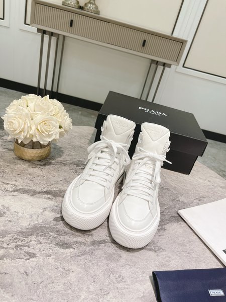 Prada Re-Nylon triangle logo sneakers