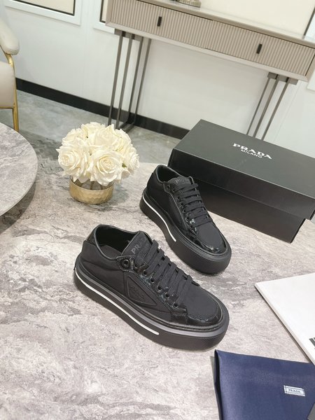 Prada Re-Nylon triangle logo sneakers