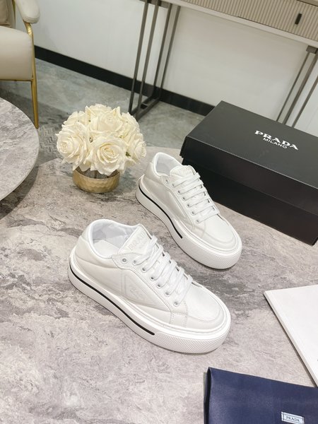 Prada Re-Nylon triangle logo sneakers