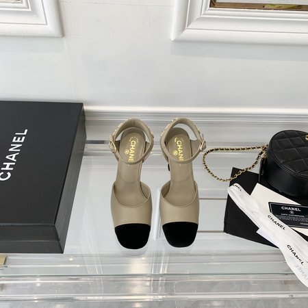 Chanel Lambskin women s high heels