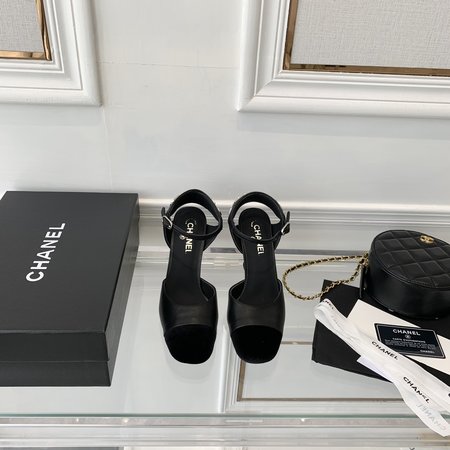 Chanel Lambskin women s high heels