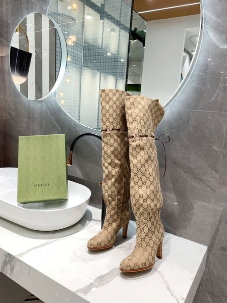 Gucci GG boots heel height: 9cm