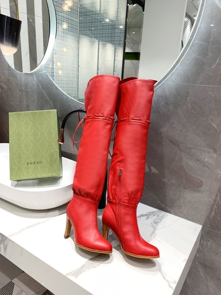 Gucci Boots cowhide heel height: 9cm