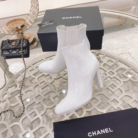 Chanel Ankle boots grained cowhide