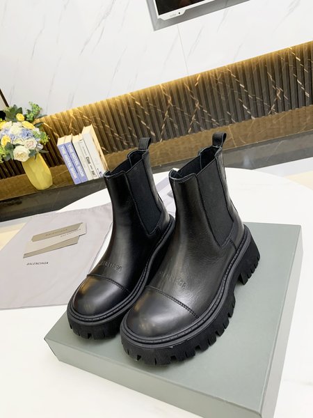 Balenciaga platform ankle boots