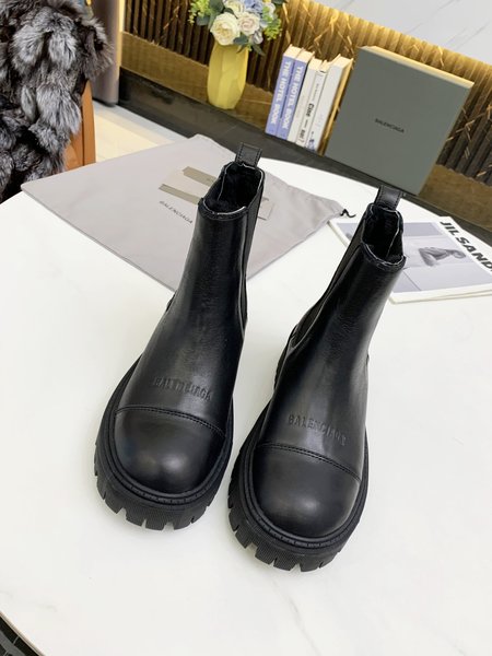 Balenciaga platform ankle boots