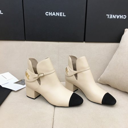 Chanel Muse booties in lambskin